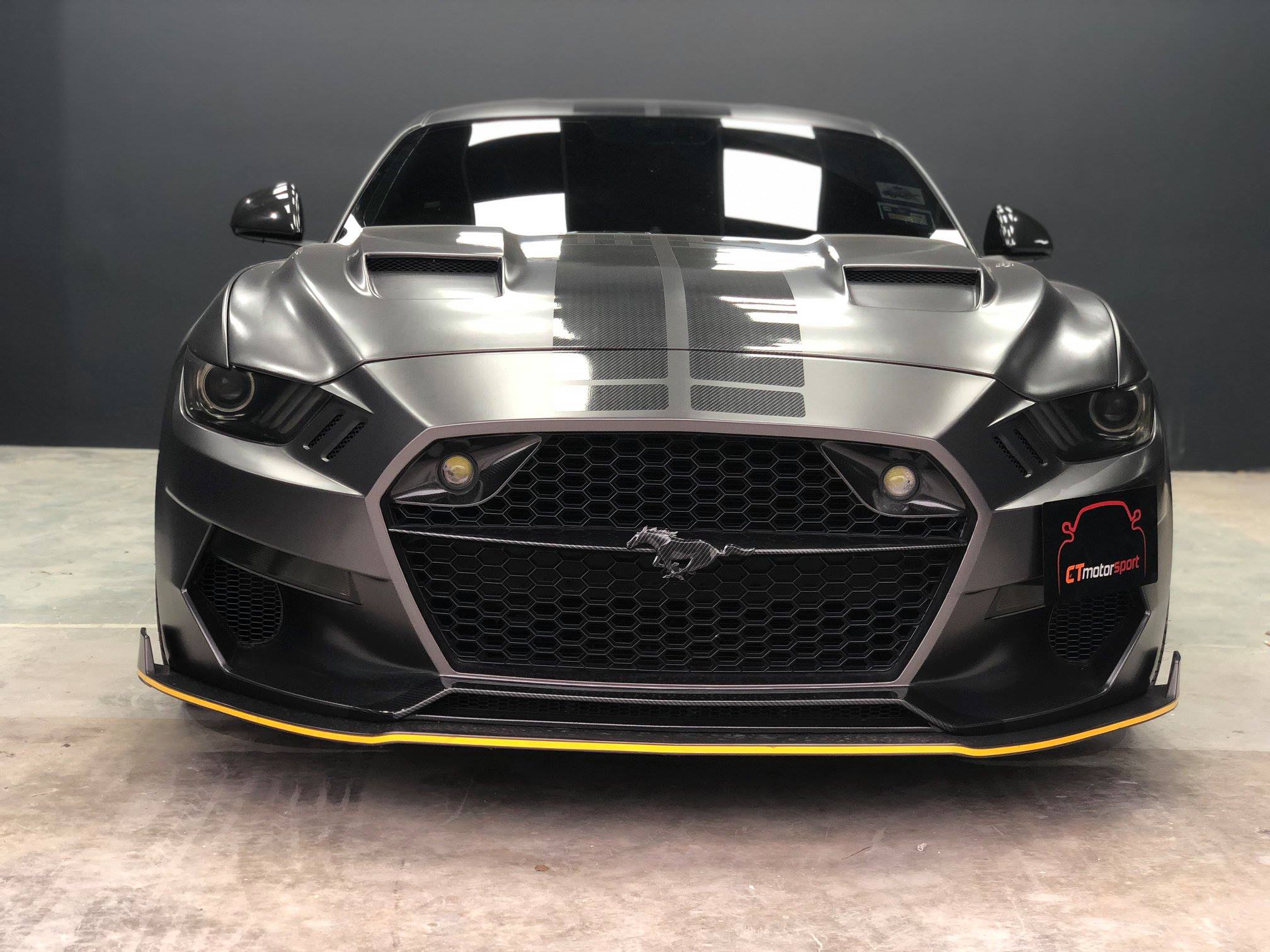 Ford Mustang Installed Rocket Bunny Inspired Conversion Kit